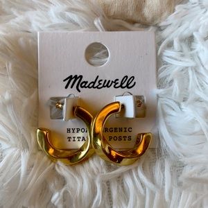 Madewell Gold Hoops